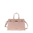 Borsa a Mano in Vera Pelle Rosa Antico Pierre Cardin
