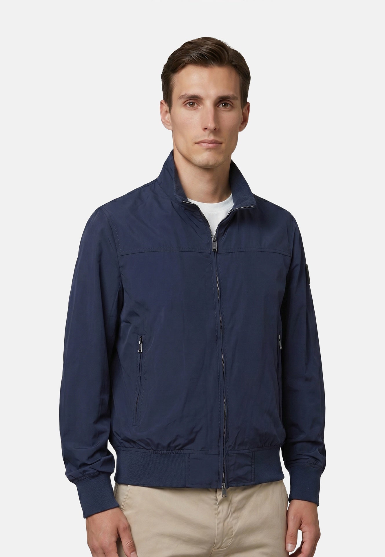 Giubbotto in Nylon Blu Navy Navigare