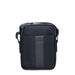 Borsa a Tracolla in 100% Pu Vegan Leather Blu