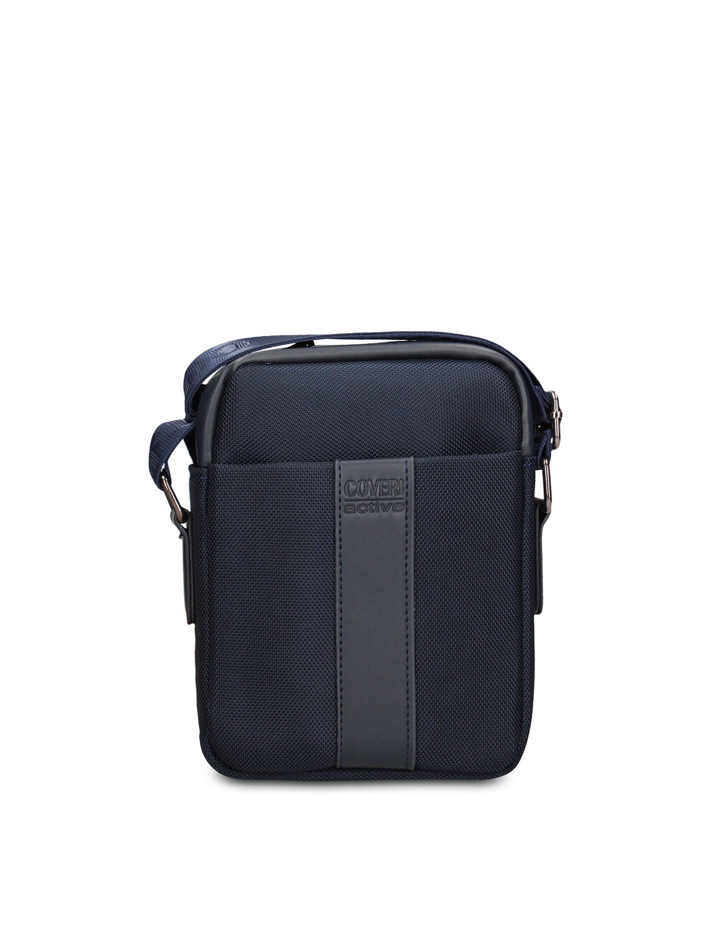 Borsa a Tracolla in 100% Pu Vegan Leather Blu