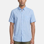 Camicia in Fibra Naturale Cielo Scuro Navigare