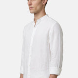 Camicia in Lino Bianco