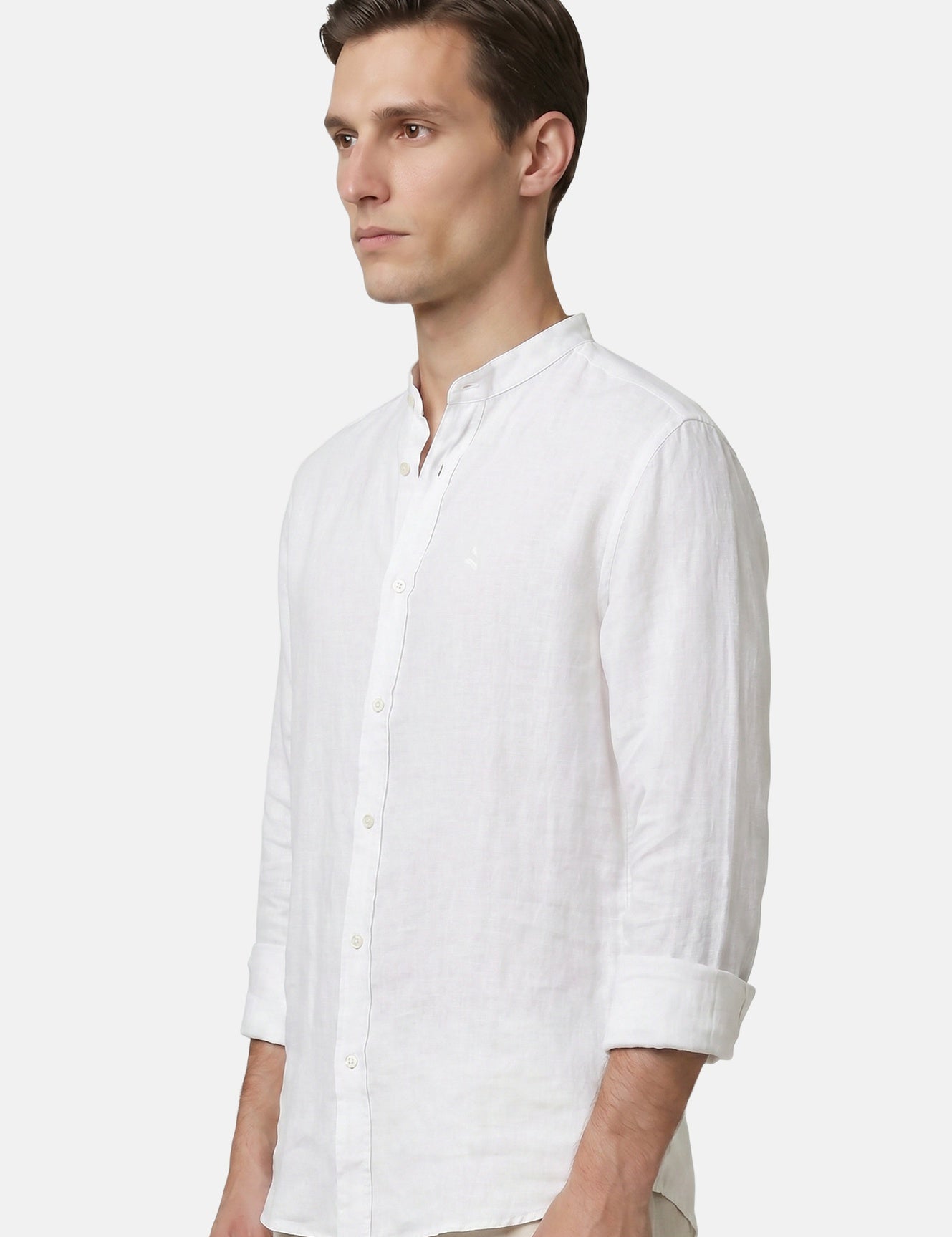 Camicia in Lino Bianco