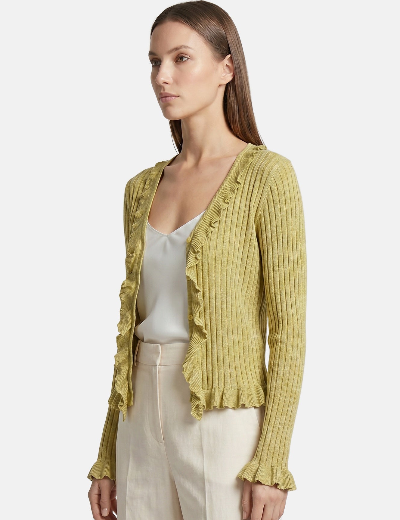 Vestito in Poliestere Giallo