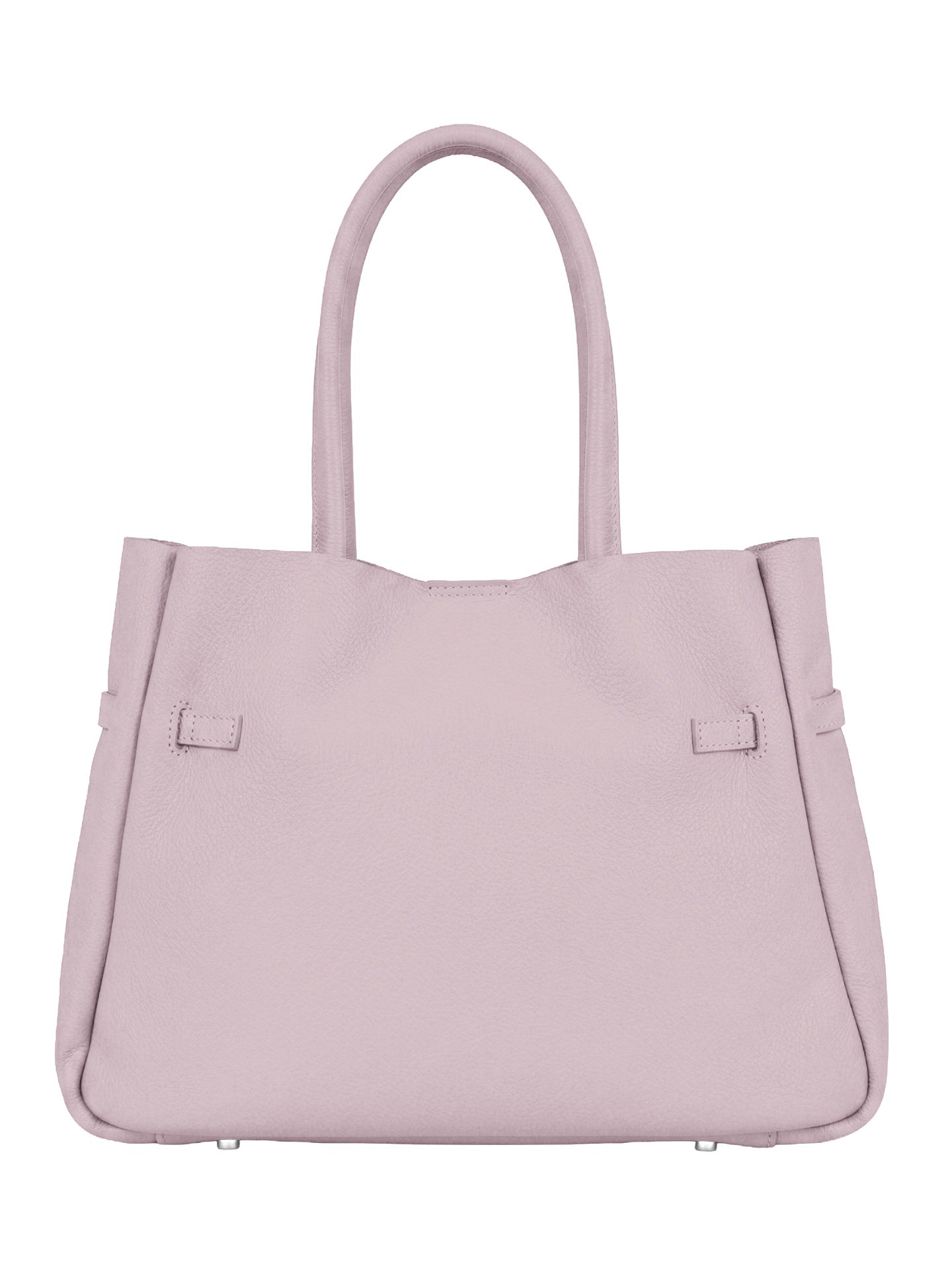 Borsa a Tracolla in Dollaro Leather Rosa