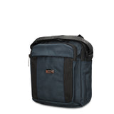 Borsa a Tracolla in 100% Pu Vegan Leather Blu