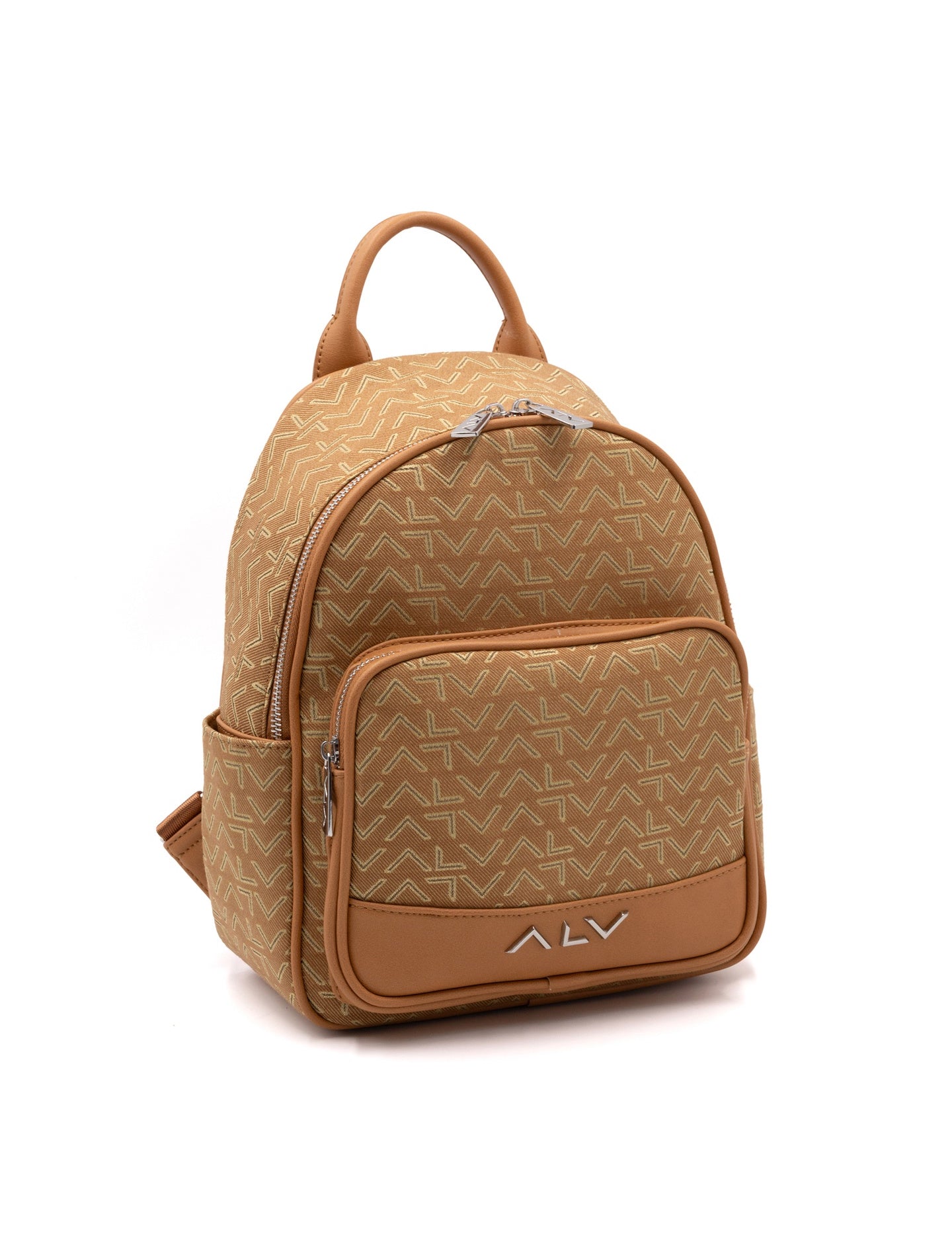 Sac à dos ALV pour femme-Marron clair