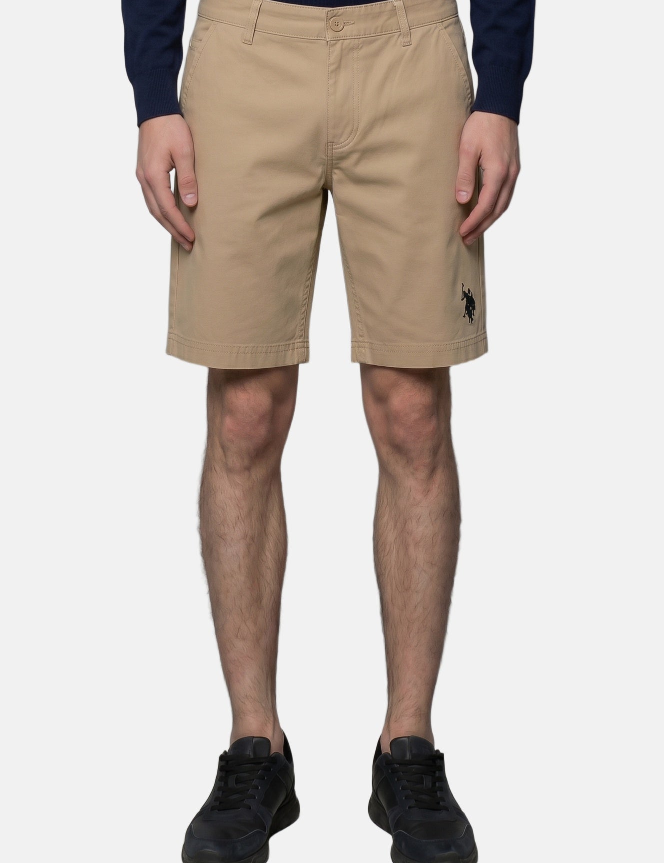 Pantaloncino in Cotone Beige U.S. POLO ASSN.