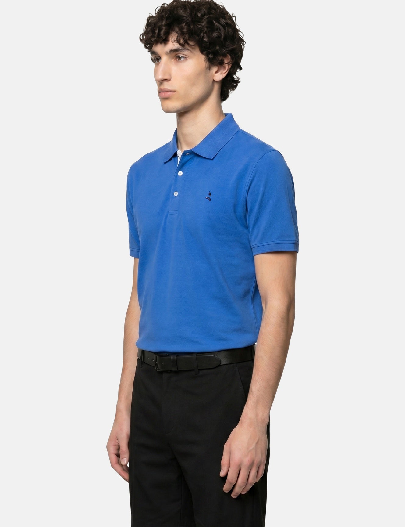 Camicia in Cotone Cielo Scuro