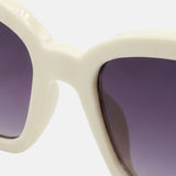 Occhiali da sole in Poliestere Bianco