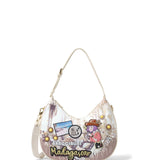Borsa a Spalla in Poliestere Multicolore Braccialini