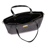 ALV Damen-Schultertasche – Schwarz