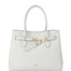 Borsa a mano in Pelle Vegana Off-White GianMarco Venturi
