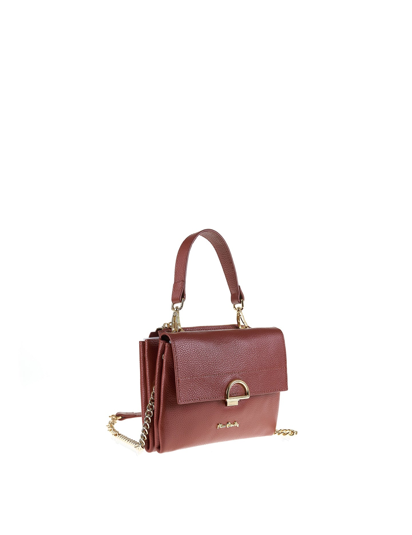 Borsa a Spalla in Vera Pelle Marrone