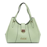 Borsa shopper da donna ALV - Verde chiaro
