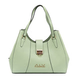 Borsa shopper da donna ALV - Verde chiaro