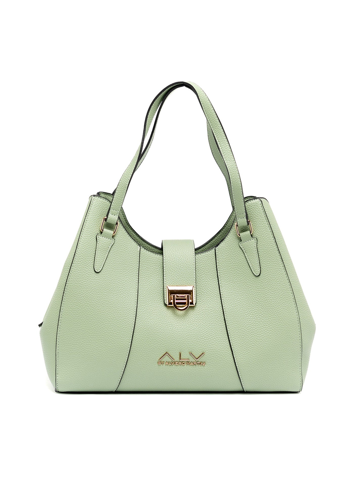 Borsa shopper da donna ALV - Verde chiaro