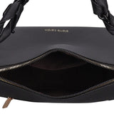 Borsa a Spalla in Pelle Vegana Nero
