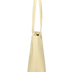 Borsa a Spalla in Pelle Vegana Giallo Pierre Cardin