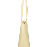 Borsa a Spalla in Pelle Vegana Giallo Pierre Cardin