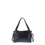 Borsa a Spalla in Vera Pelle Nero Pierre Cardin