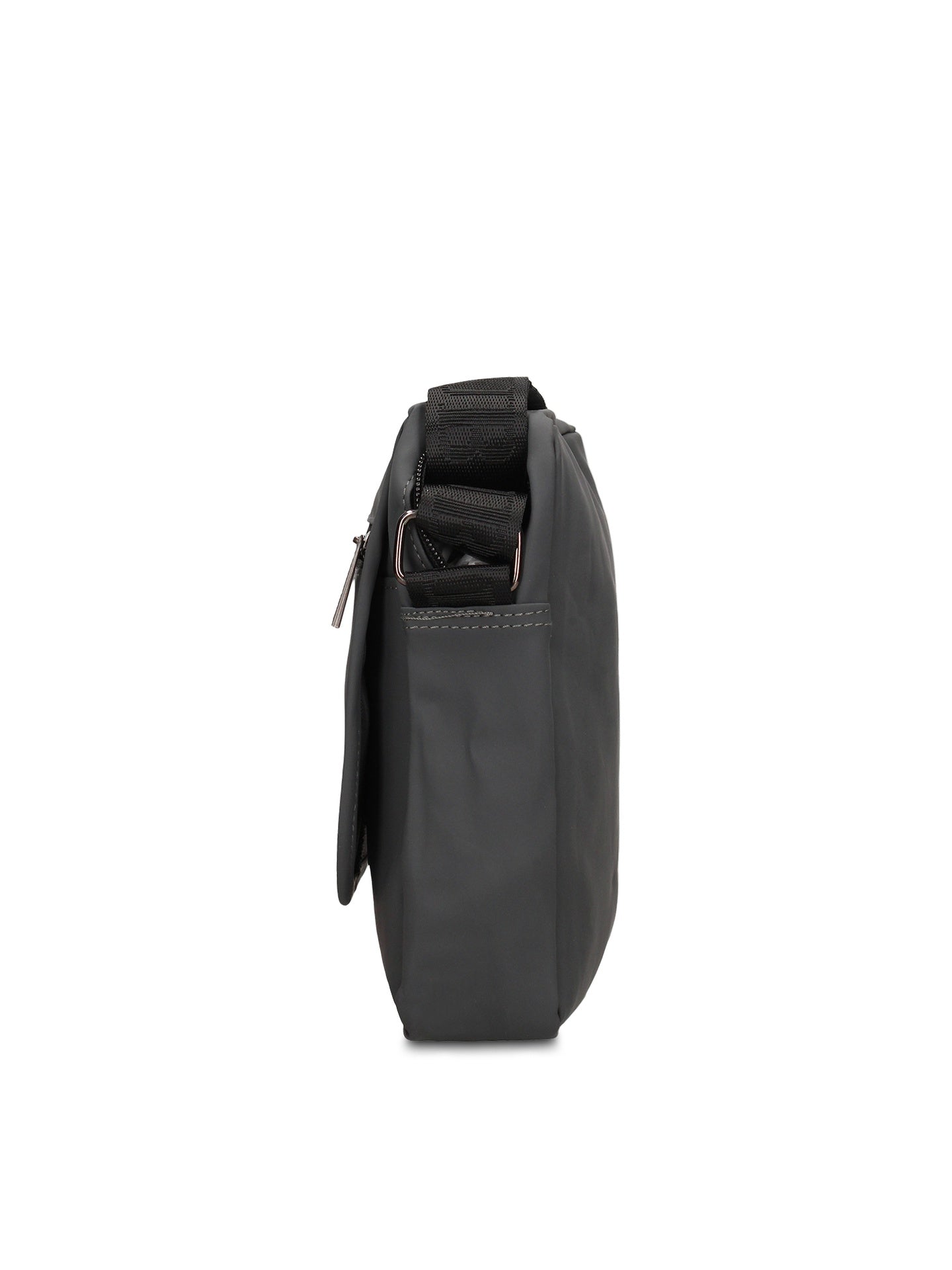 Borsa a Tracolla in 100% Pu Vegan Leather Grigio