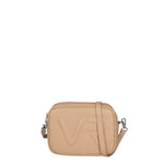 Borsa a Tracolla in Dollaro Leather Sabbia