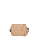 Borsa a Tracolla in Dollaro Leather Sabbia
