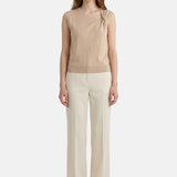 Vestito in Viscosa Taupe