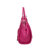 Borsa a spalla CUSTO - Fuxia