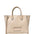 Borsa a mano in Pelle Vegana Off-White CUSTO BARCELONA