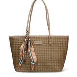 Borsa a Mano Donna in Pelle Vegana Verde Pierre Cardin