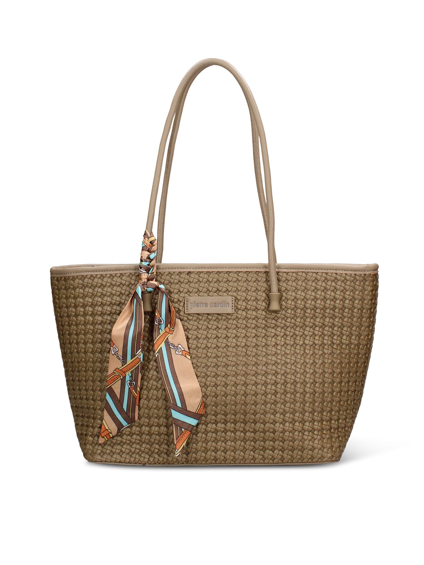 Borsa a Mano Donna in Pelle Vegana Verde Pierre Cardin