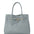 Borsa a mano in Pelle Vegana Azzurro GianMarco Venturi
