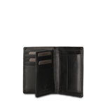 Portafoglio in Vera Pelle Nero