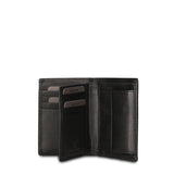 Portafoglio in Vera Pelle Nero