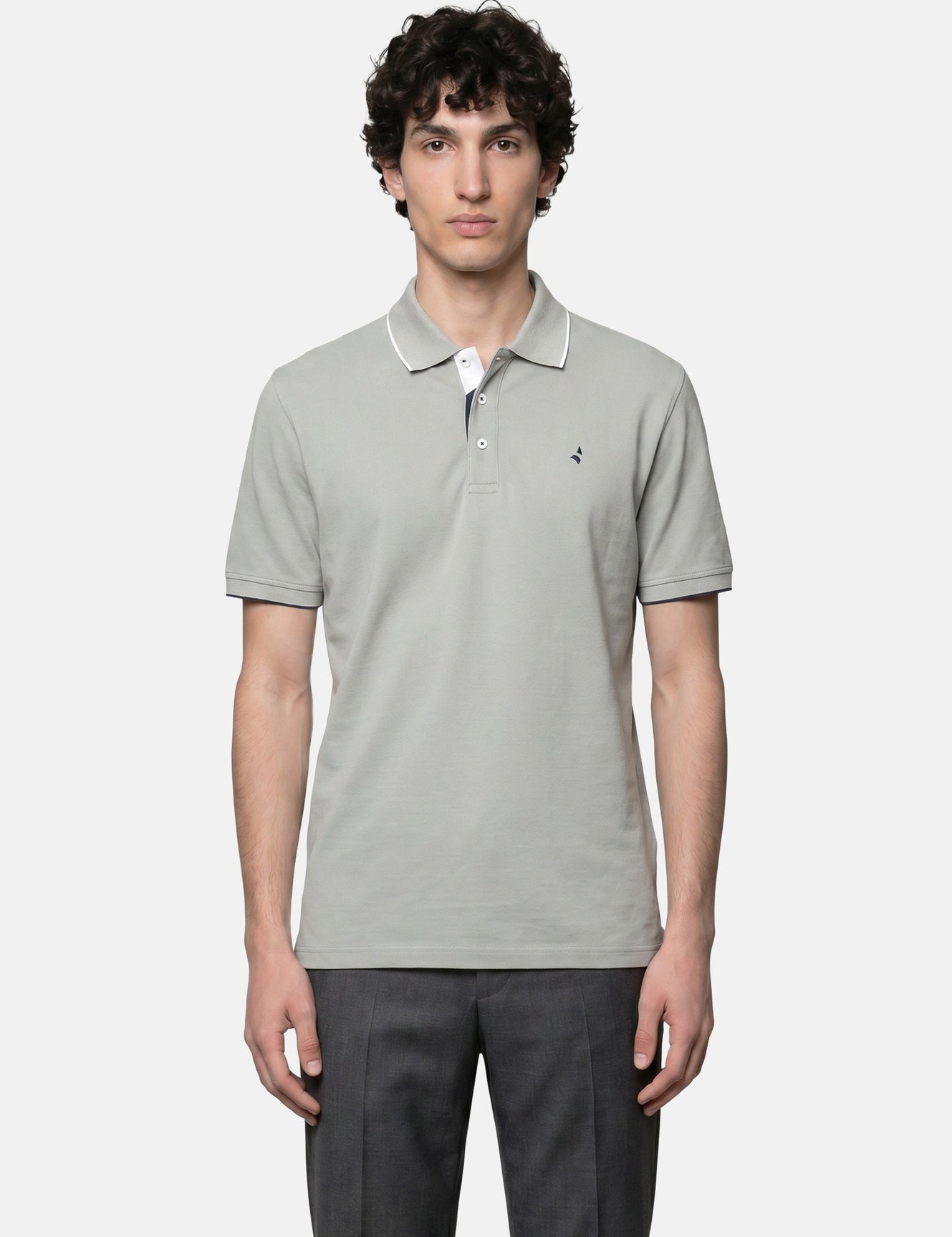 Camicia in Cotone Salvia Navigare