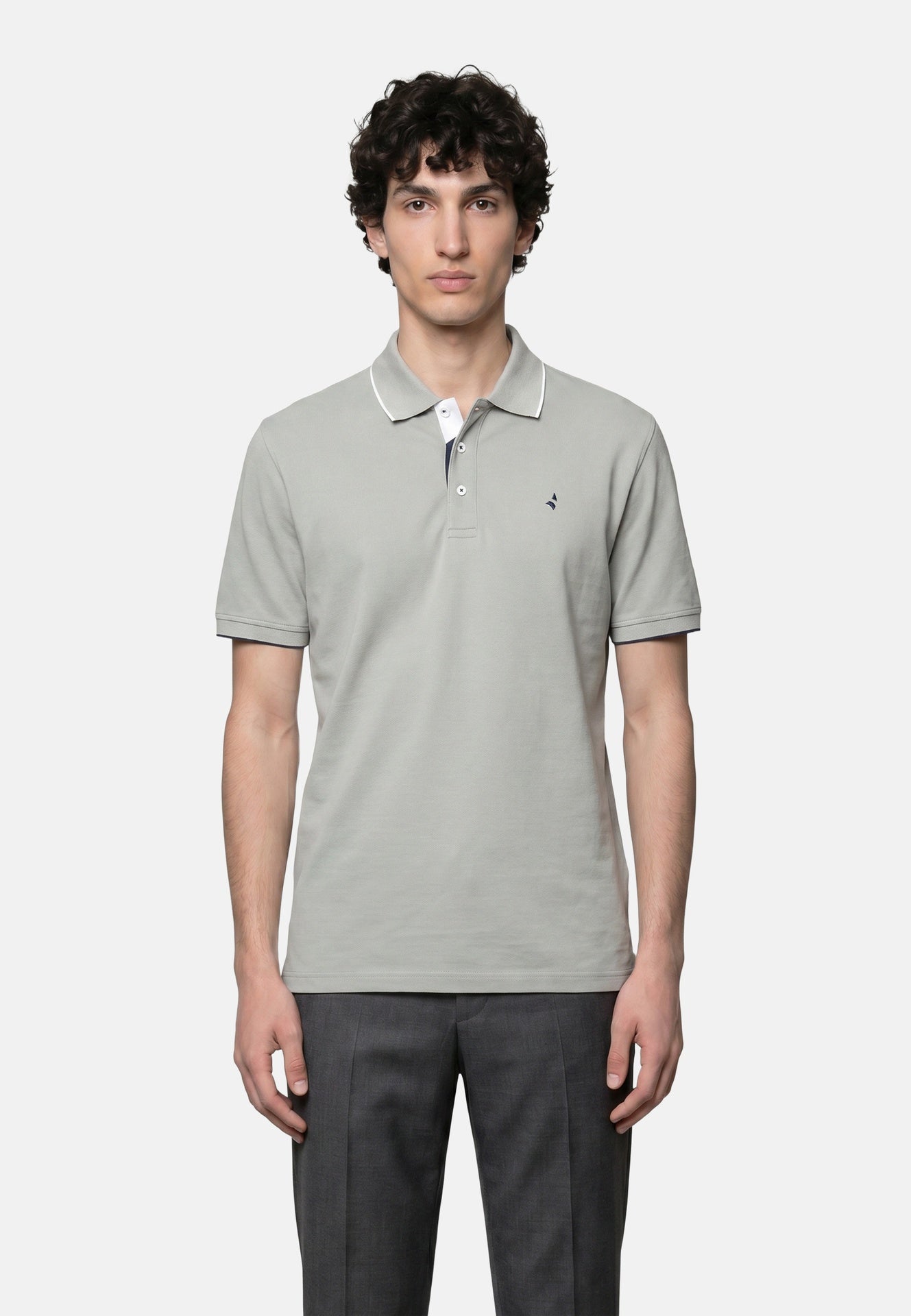 Camicia in Cotone Salvia Navigare