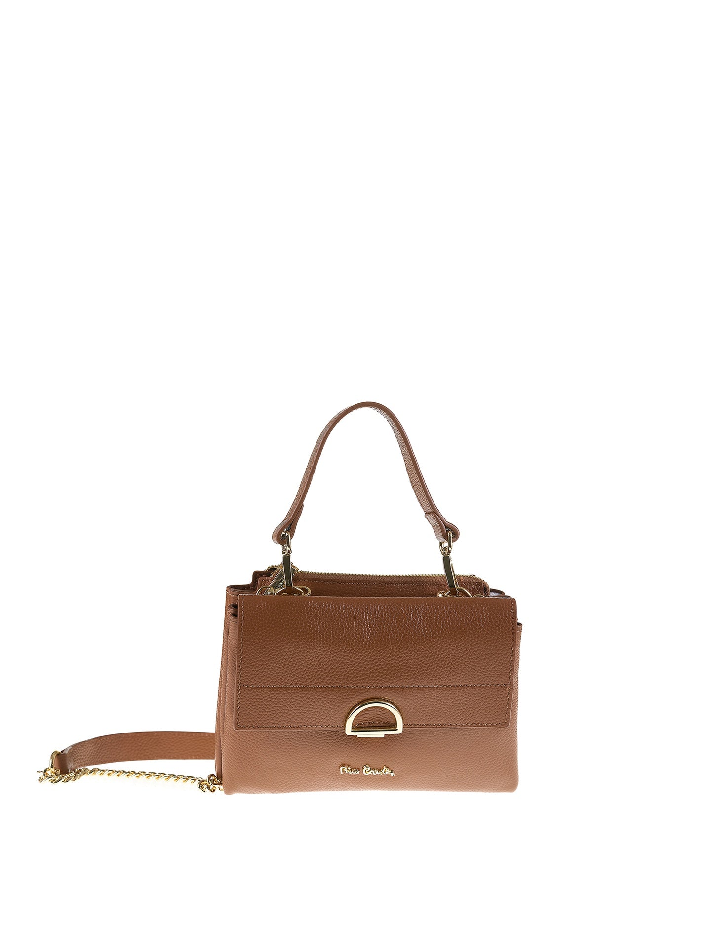 Borsa a Spalla in Vera Pelle Cuoio Pierre Cardin