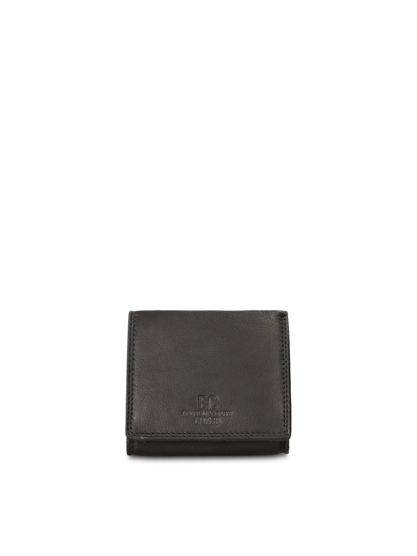 Portafoglio in Vera Pelle Nero