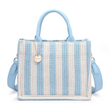 Borsa a Tracolla in Poliestere Azzurro Kassandra
