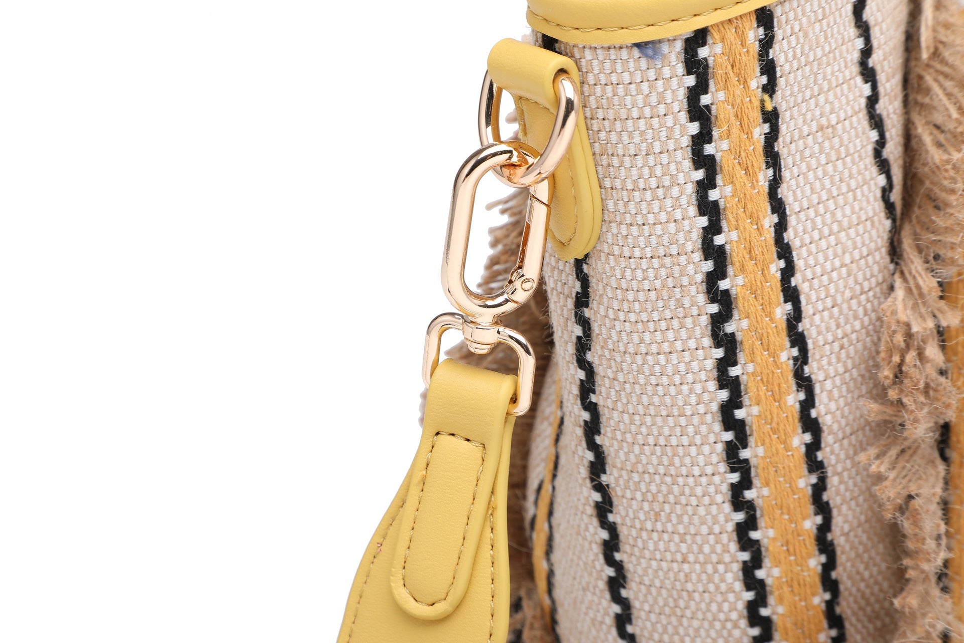 Borsa Shopper in Cotone Giallo