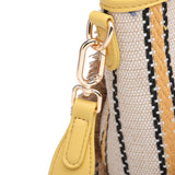 Borsa Shopper in Cotone Giallo