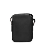 Borsa a Tracolla in 100% Pu Vegan Leather Nero