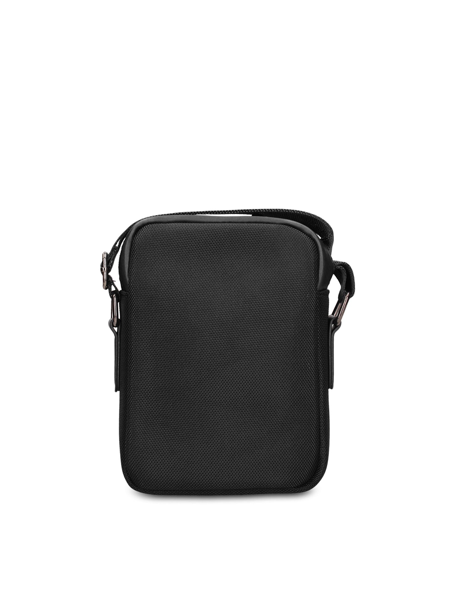 Borsa a Tracolla in 100% Pu Vegan Leather Nero