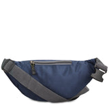 Marsupio in 100% Pu Vegan Leather Blu