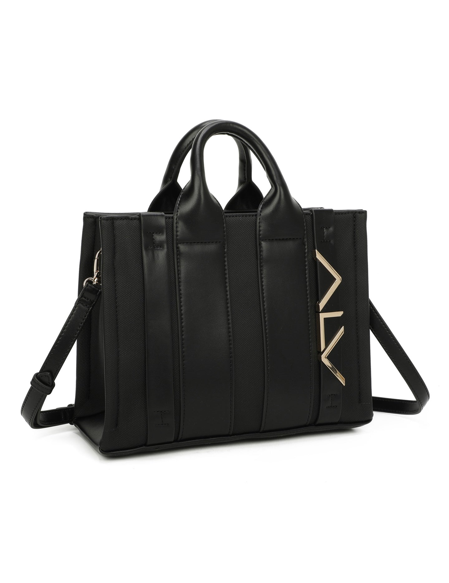ALV Damen-Schultertasche – Schwarz