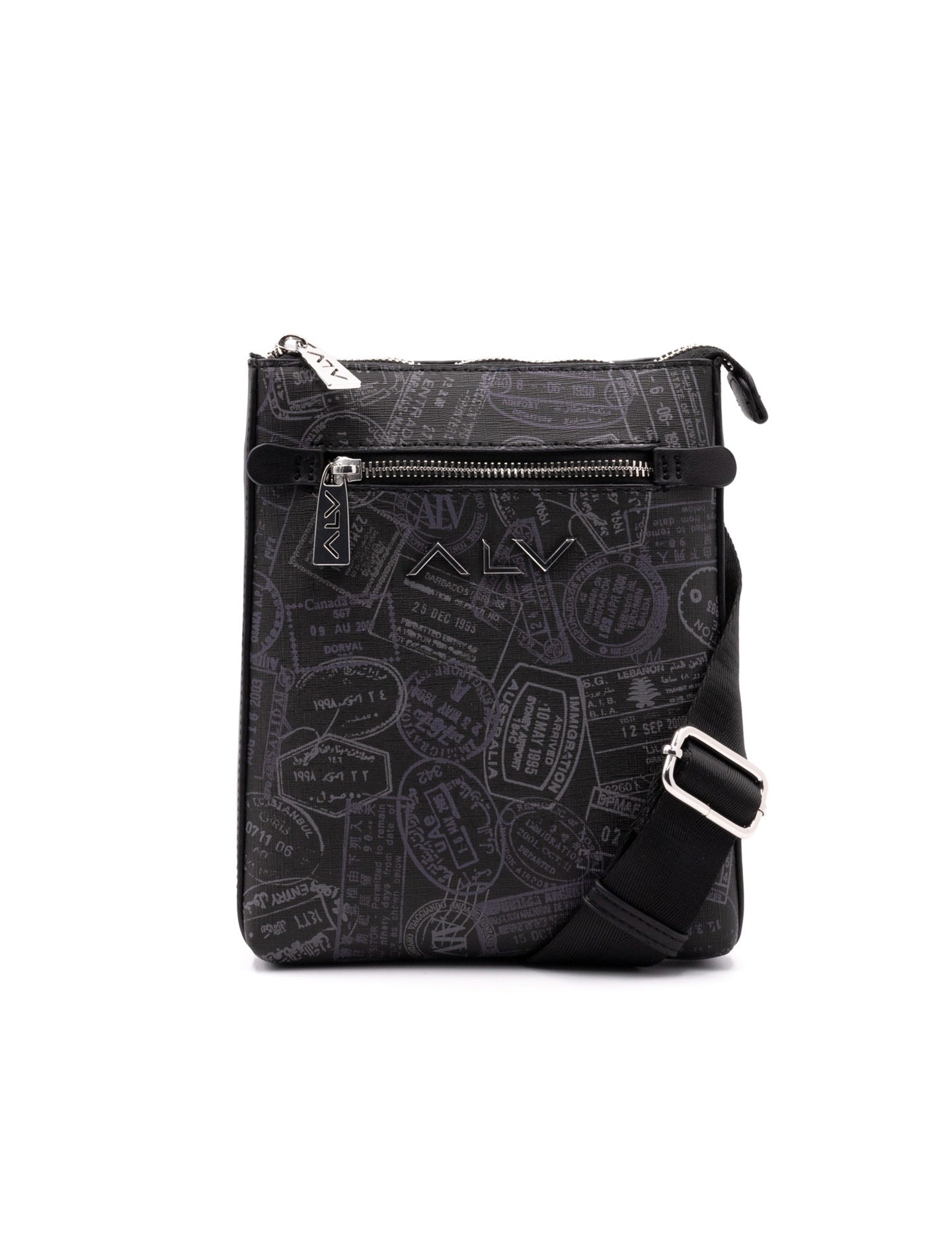 Borsa A Tracolla da donna ALV - Nero