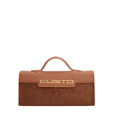 Borsa a mano CUSTO - Cuoio