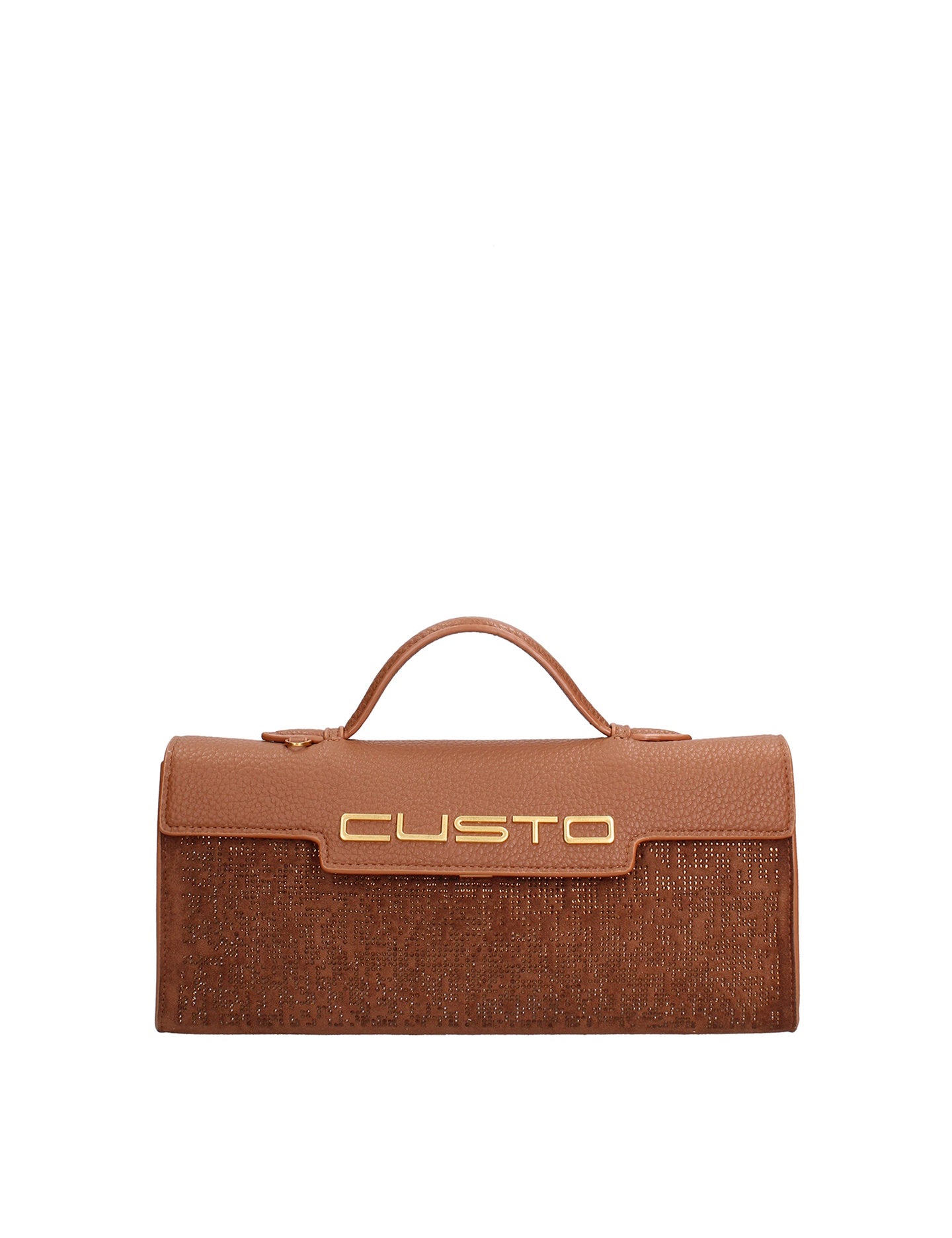 Borsa a mano CUSTO - Cuoio